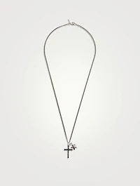 Star And Cross Pendants Necklace