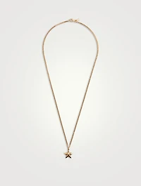 Gold-Plated Star Pendant Necklace