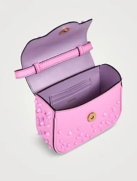 Mini La Medusa Spiked Leather Top Handle Bag