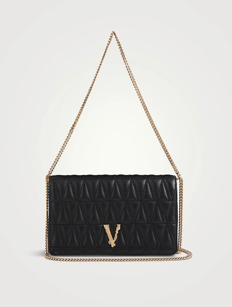 Virtus Leather Clutch