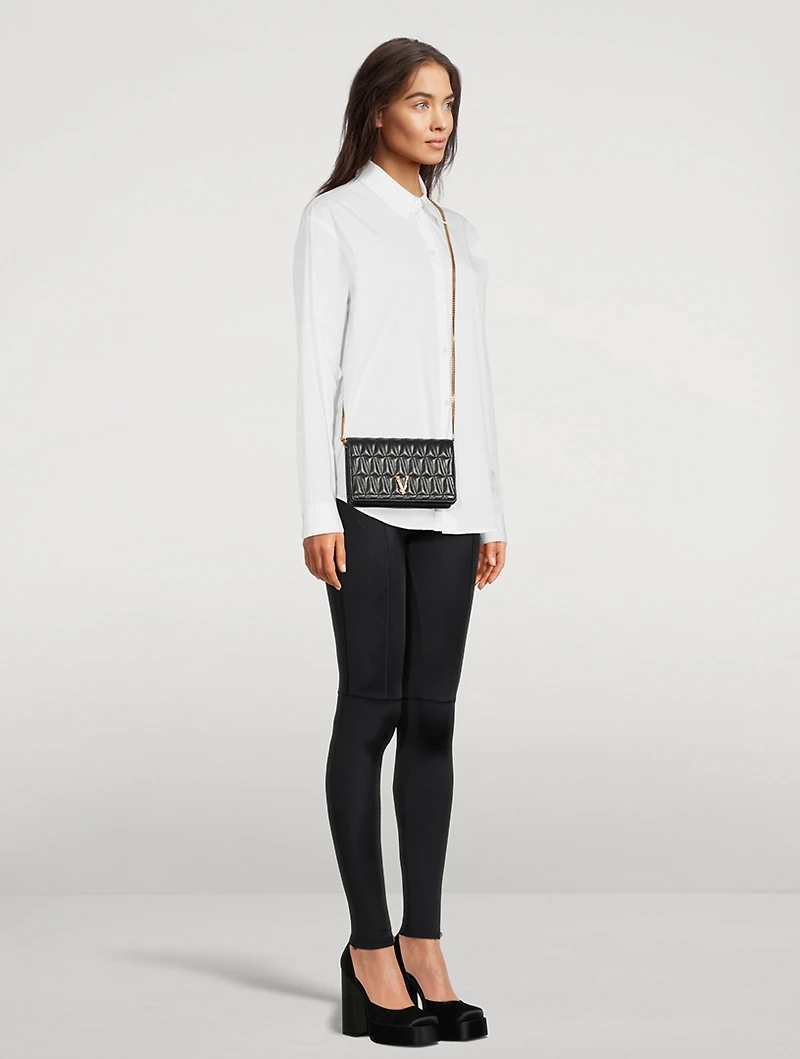 Virtus Leather Clutch