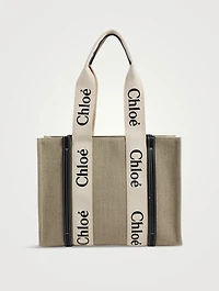 Woody Linen Tote Bag