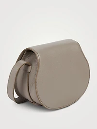 Small Marcie Leather Saddle Bag