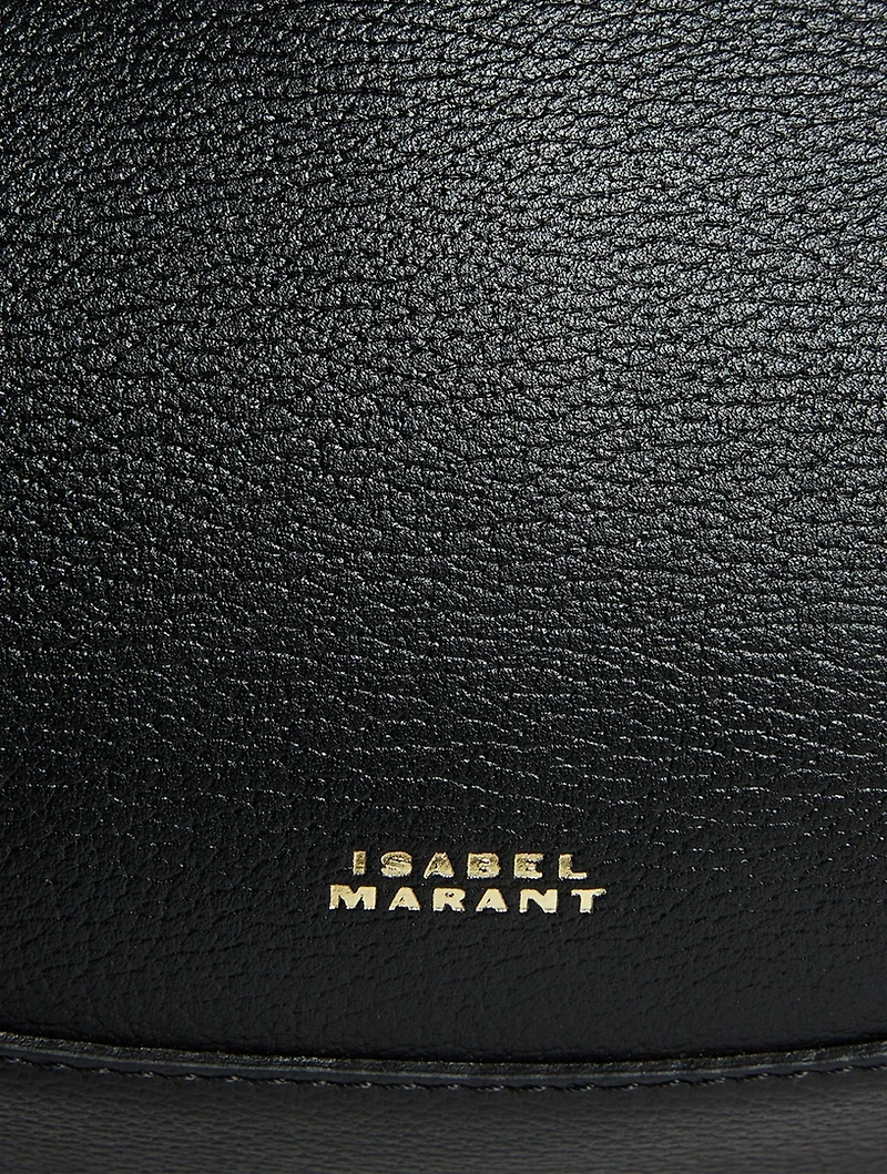 Oskan Moon Leather Shoulder Bag