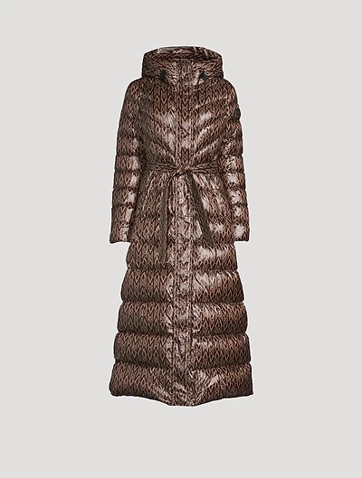 Calina E3-Lite Down Monogram Maxi Coat