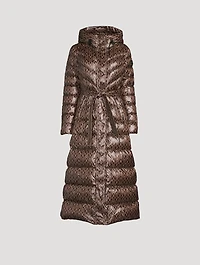 Calina E3-Lite Down Monogram Maxi Coat