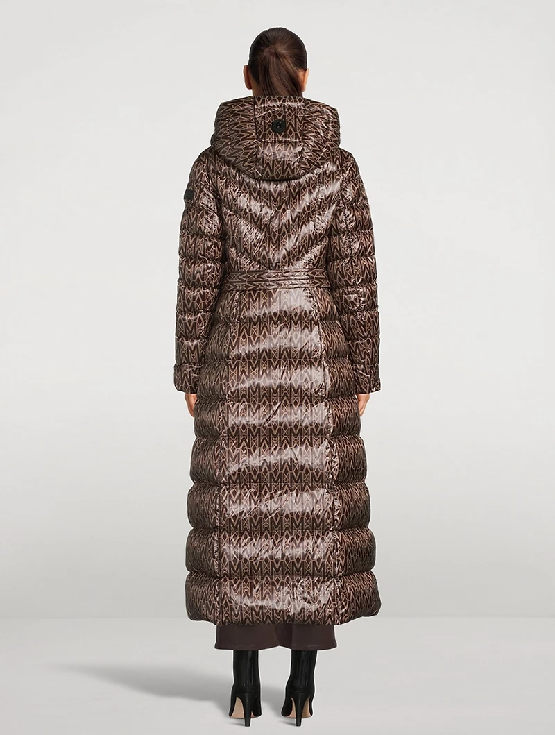Calina E3-Lite Down Monogram Maxi Coat
