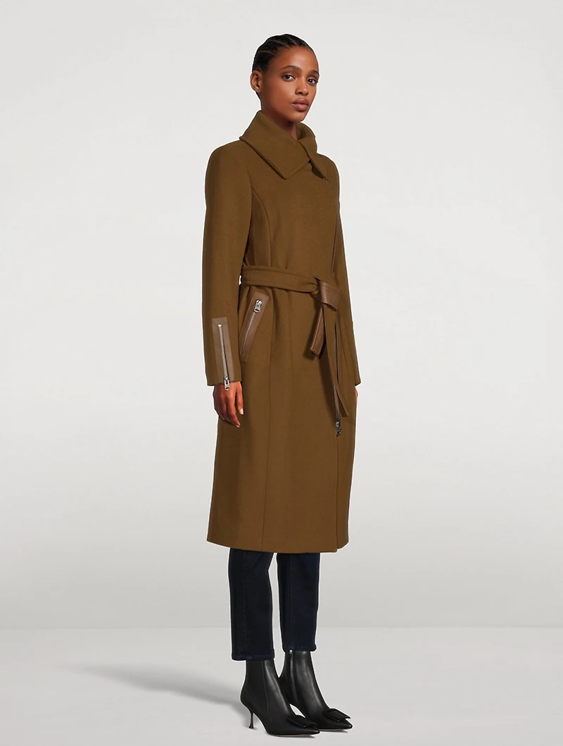 Kamila Wool And Cashmere Coat