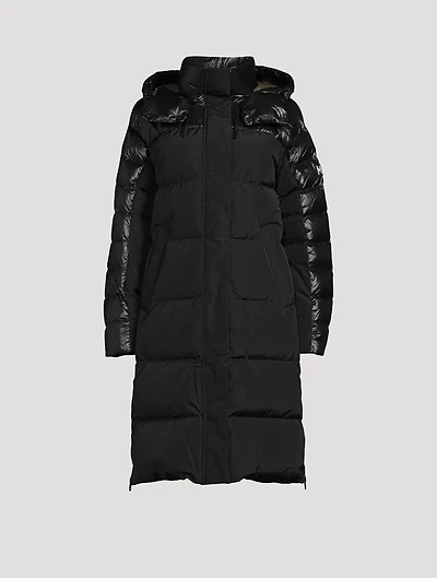 Kaz Mixed-Media Down Parka