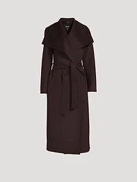 Mai Belted Wool Wrap Coat