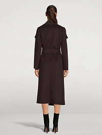 Mai Belted Wool Wrap Coat