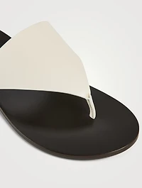 Avery Leather Thong Sandals