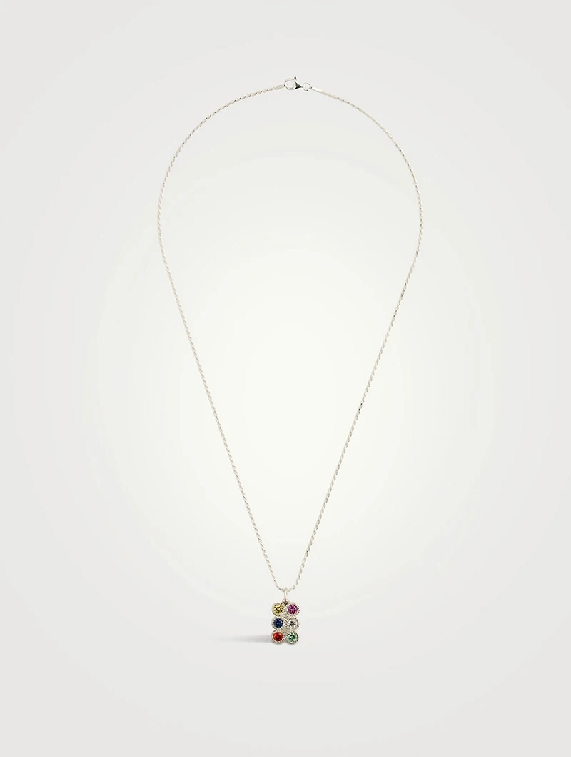 Flowers Grow Together Pendant Necklace
