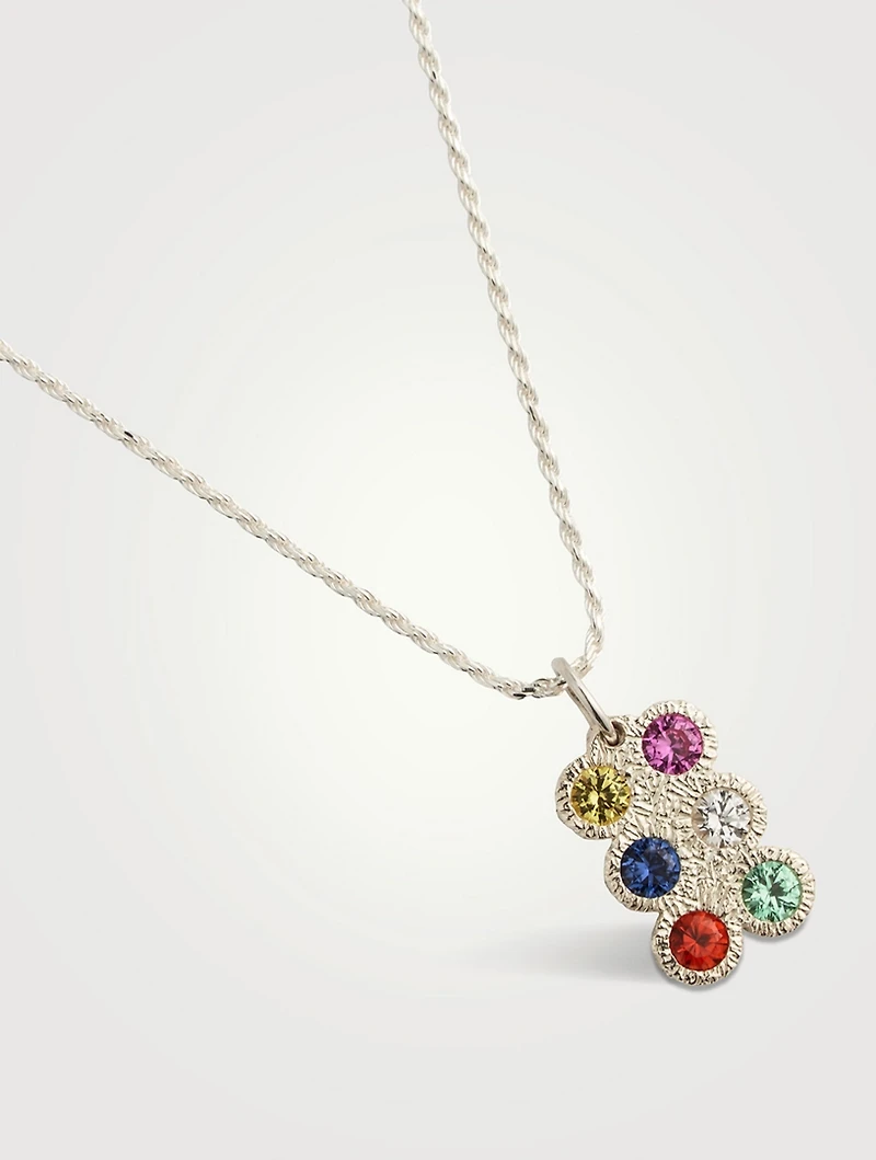 Flowers Grow Together Pendant Necklace
