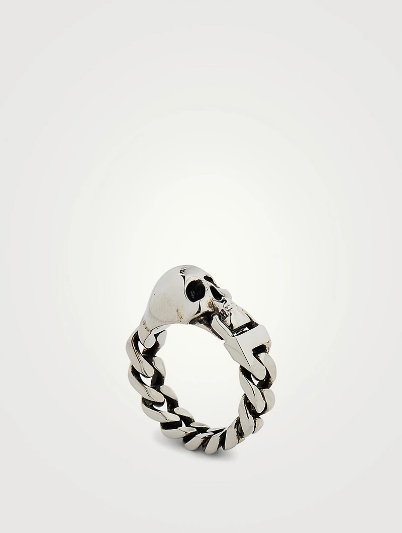 Skull Chain Ring