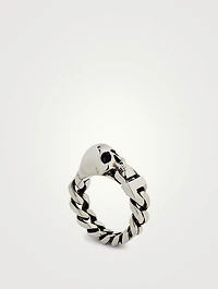 Skull Chain Ring