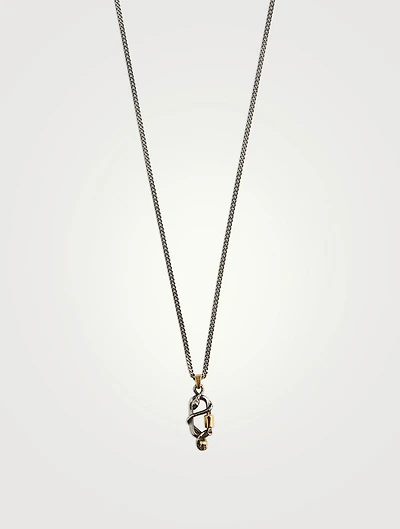 Snake And Skull Necklace
