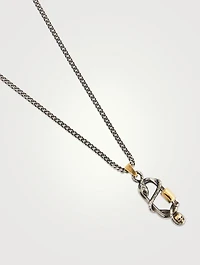 Snake And Skull Necklace