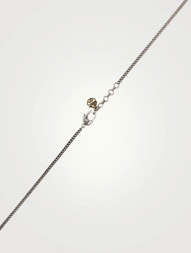 Snake And Skull Necklace