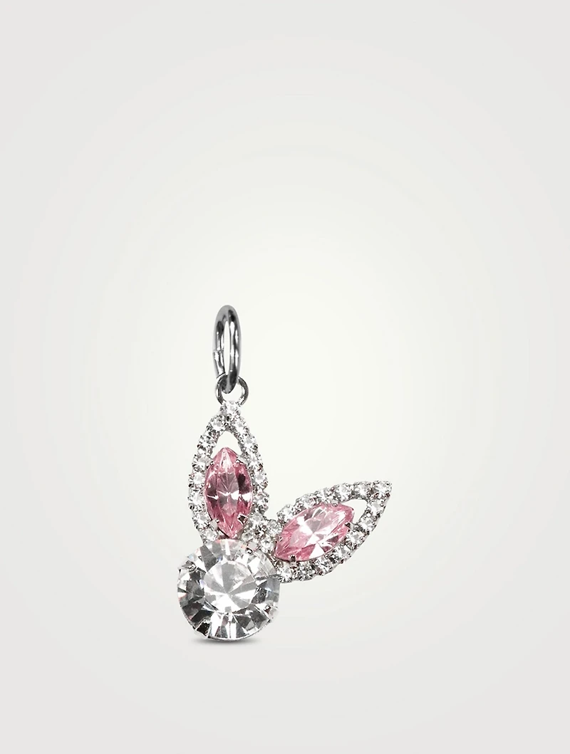 Rabbit Crystal Charm