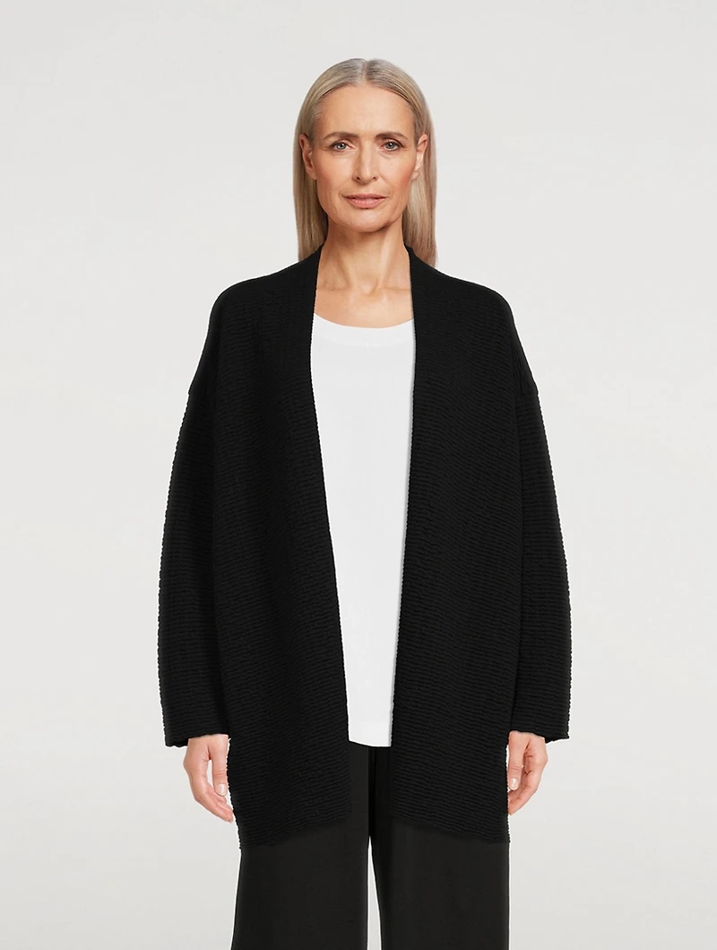 Open-Front Cardigan