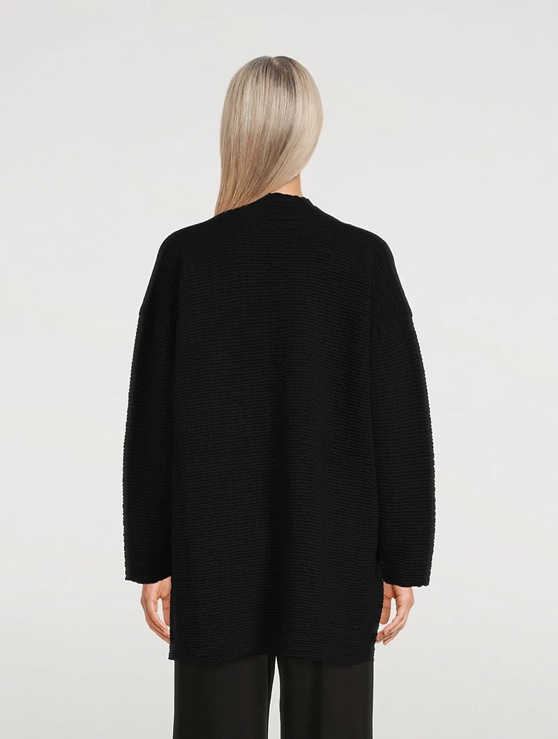 Open-Front Cardigan