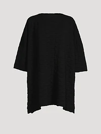 Square Three-Quarter Sleeve Top