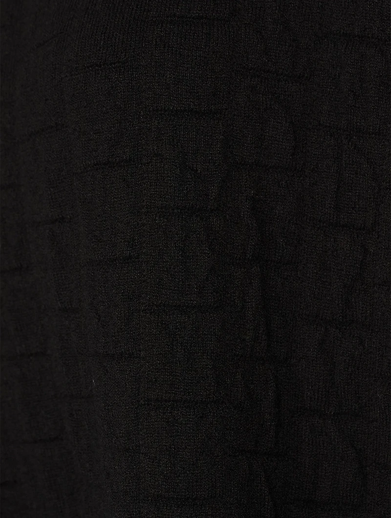 Square Three-Quarter Sleeve Top