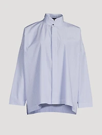 Double Stand Collar Shirt