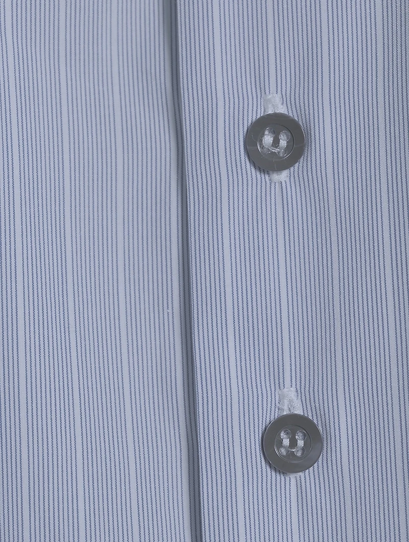 Double Stand Collar Pleated Shirt