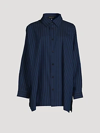 A-Line Shirt Stripe Print