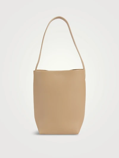 Small Park Leather Tote Bag