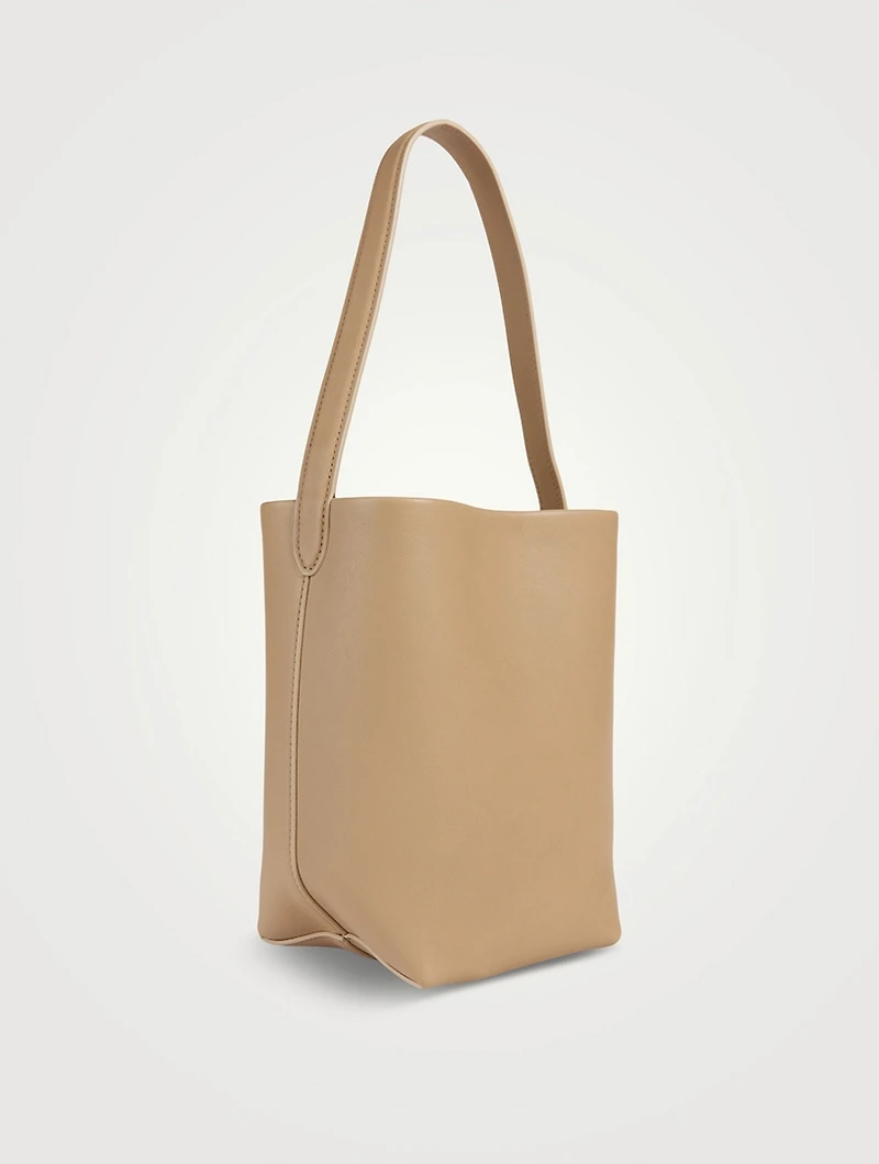 Small Park Leather Tote Bag