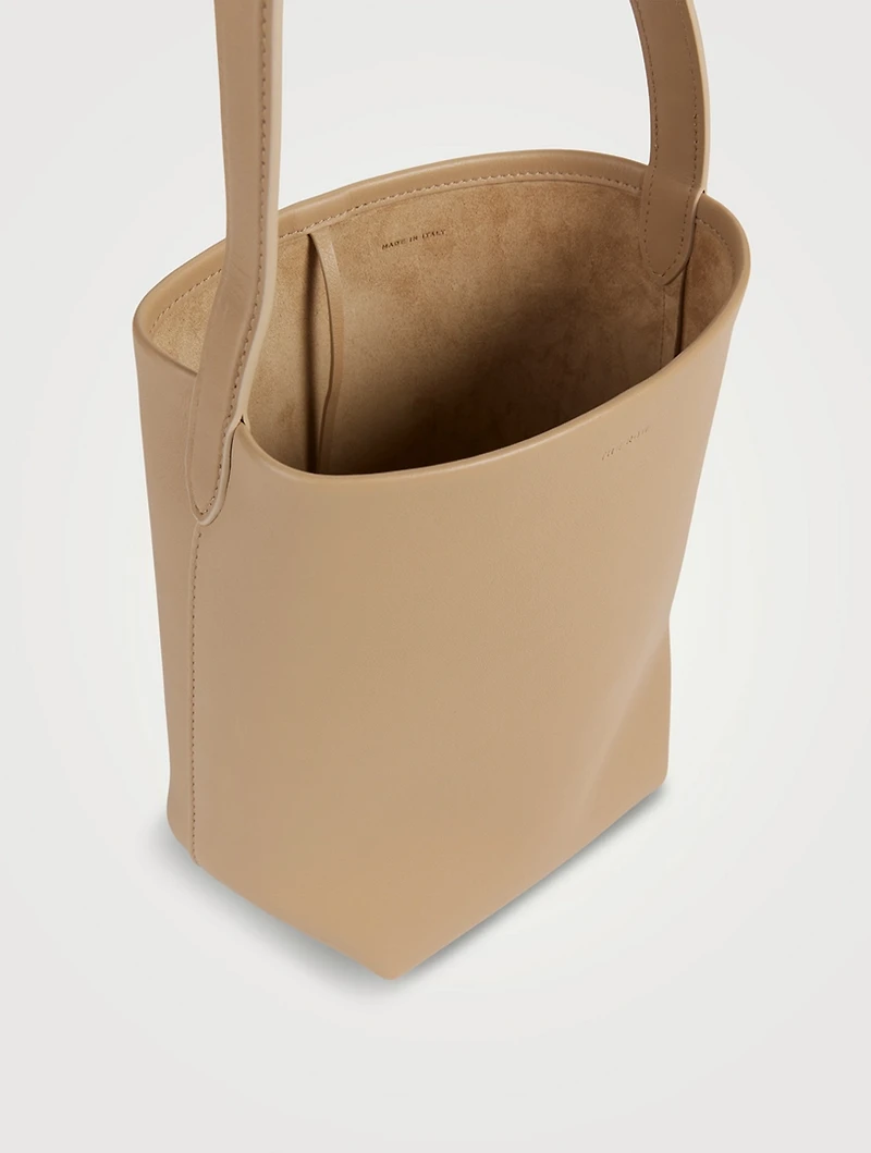 Small Park Leather Tote Bag