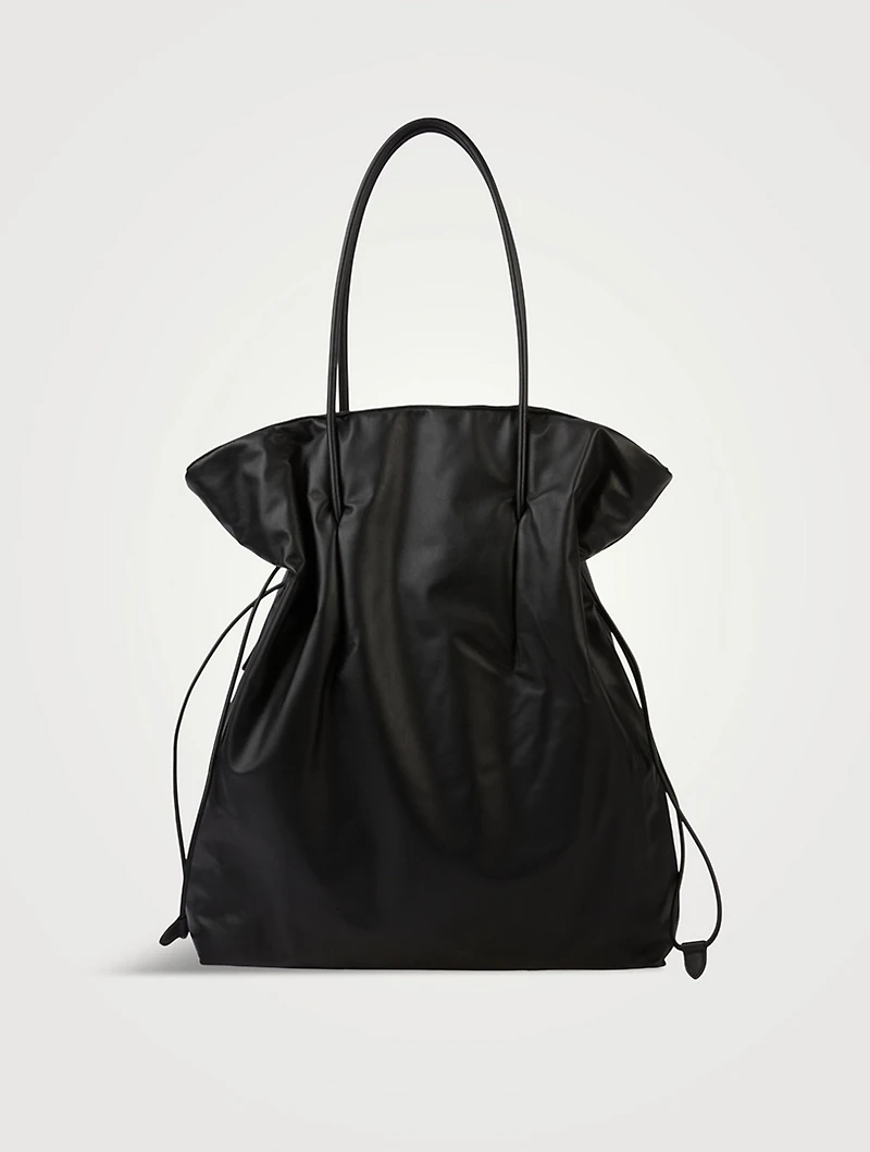Polly Leather Tote Bag