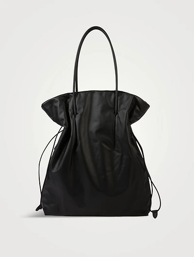 Polly Leather Tote Bag