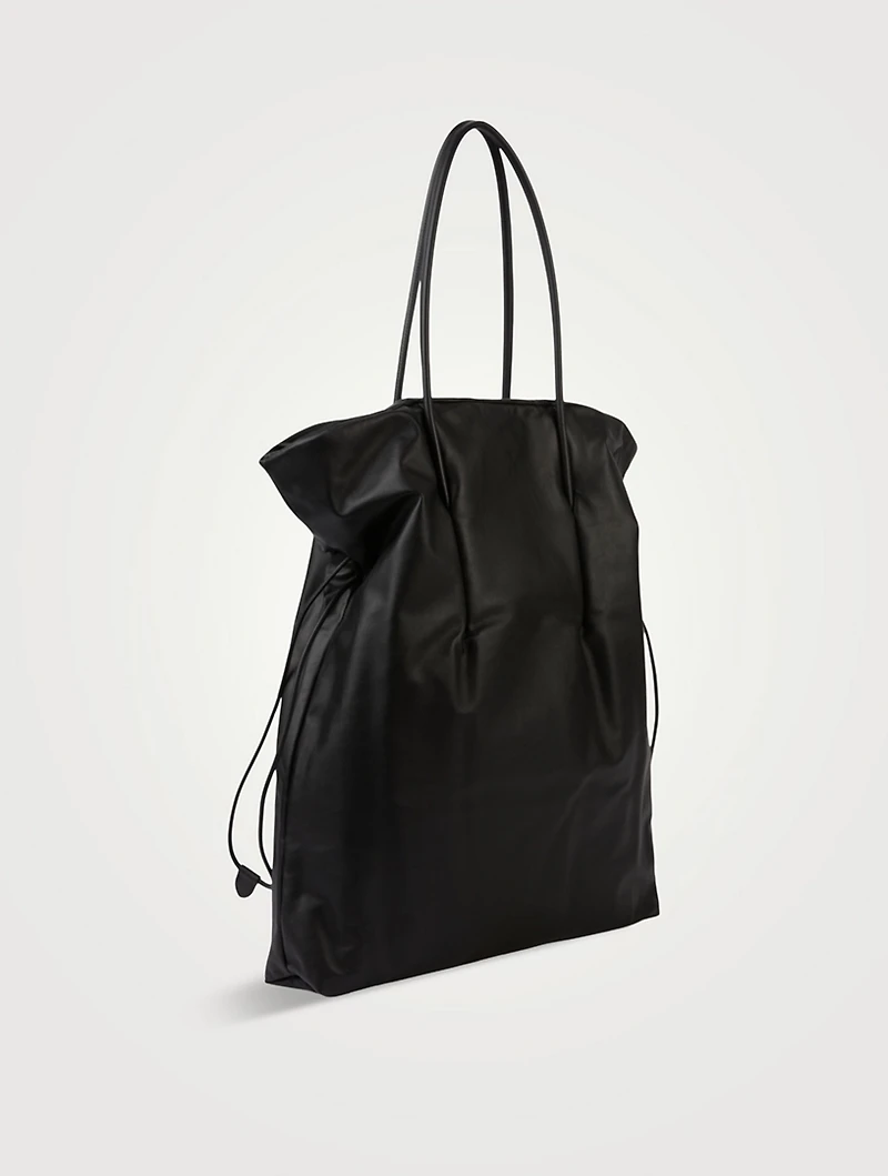 Polly Leather Tote Bag