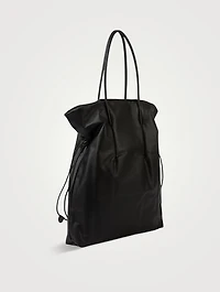 Polly Leather Tote Bag
