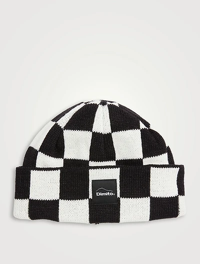Checker Knit Toque