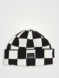 Checker Knit Toque