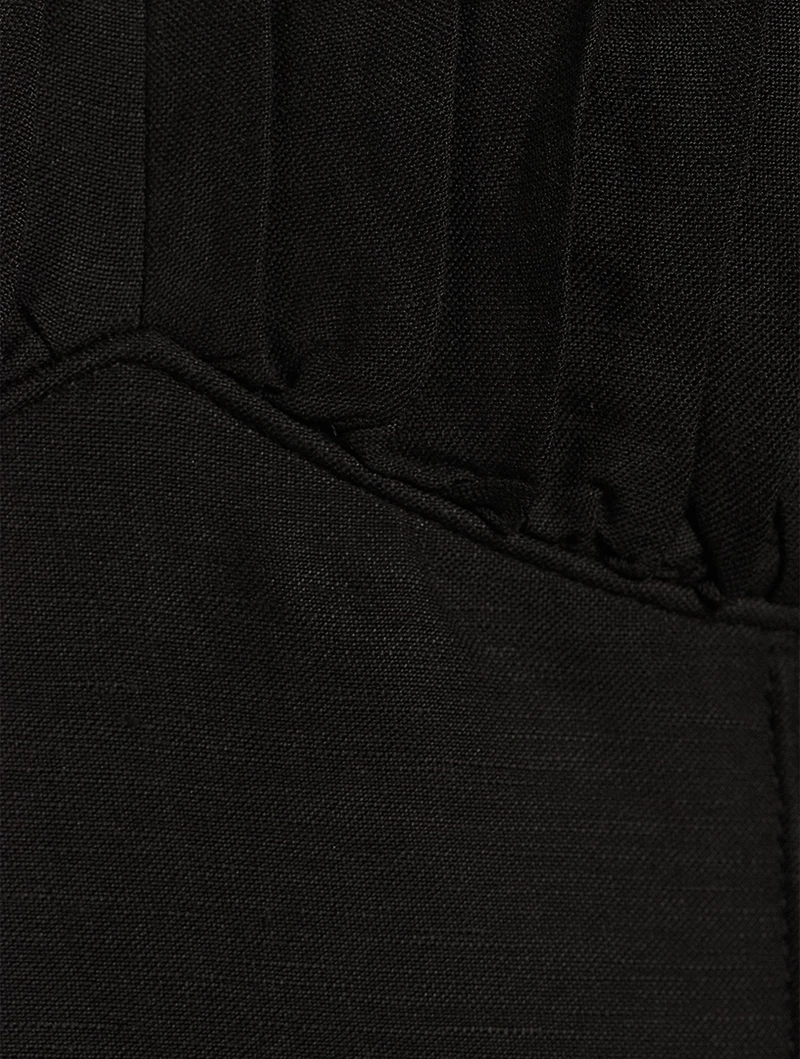Morgan Strapless Midi Dress