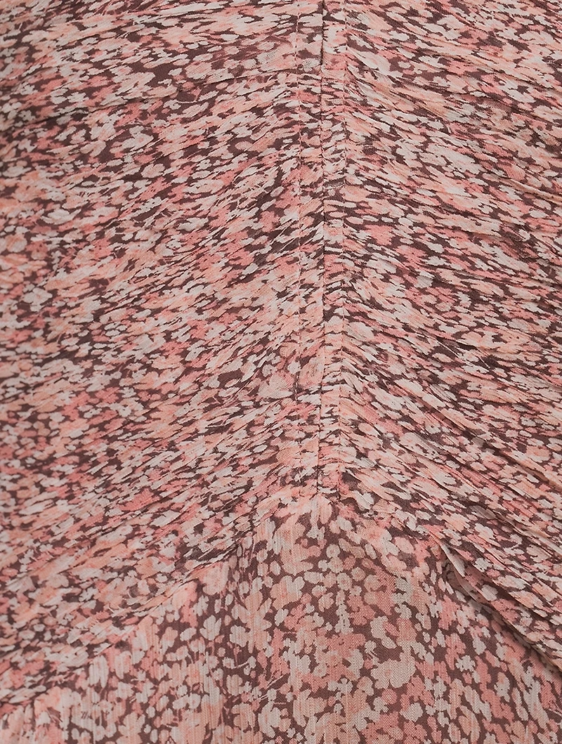 Cynthia Frill Long Dress