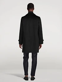 Wool And Cashmere Top Coat