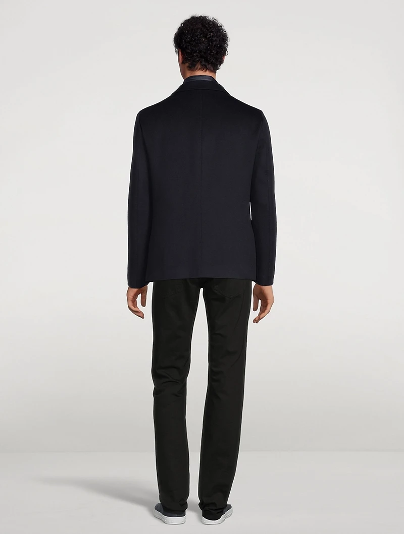 Ultralight Cashmere And Nylon Blazer