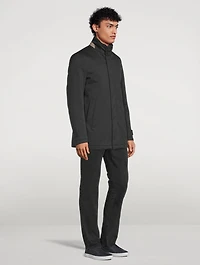 Wool Water-Repellent Coat