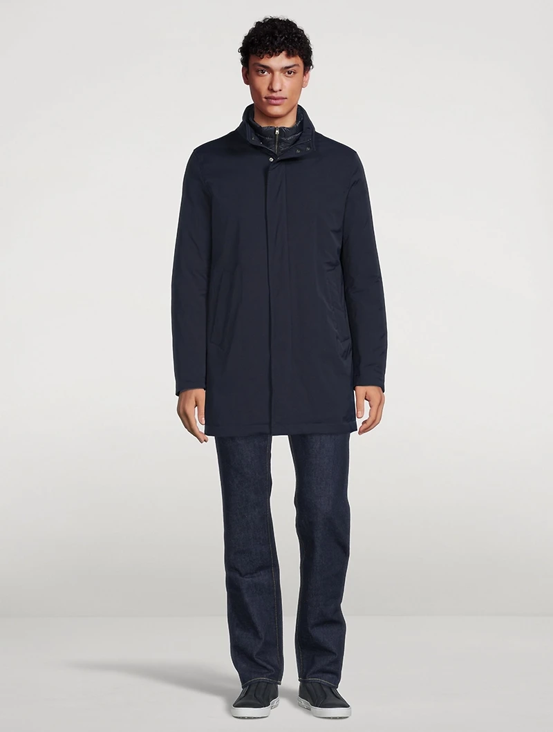 Keystone Down Overcoat With Windguard