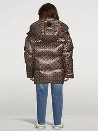 Toddlers Jesse Light Down Jacket Monogram Print