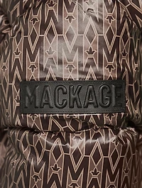 Toddlers Jesse Light Down Jacket Monogram Print