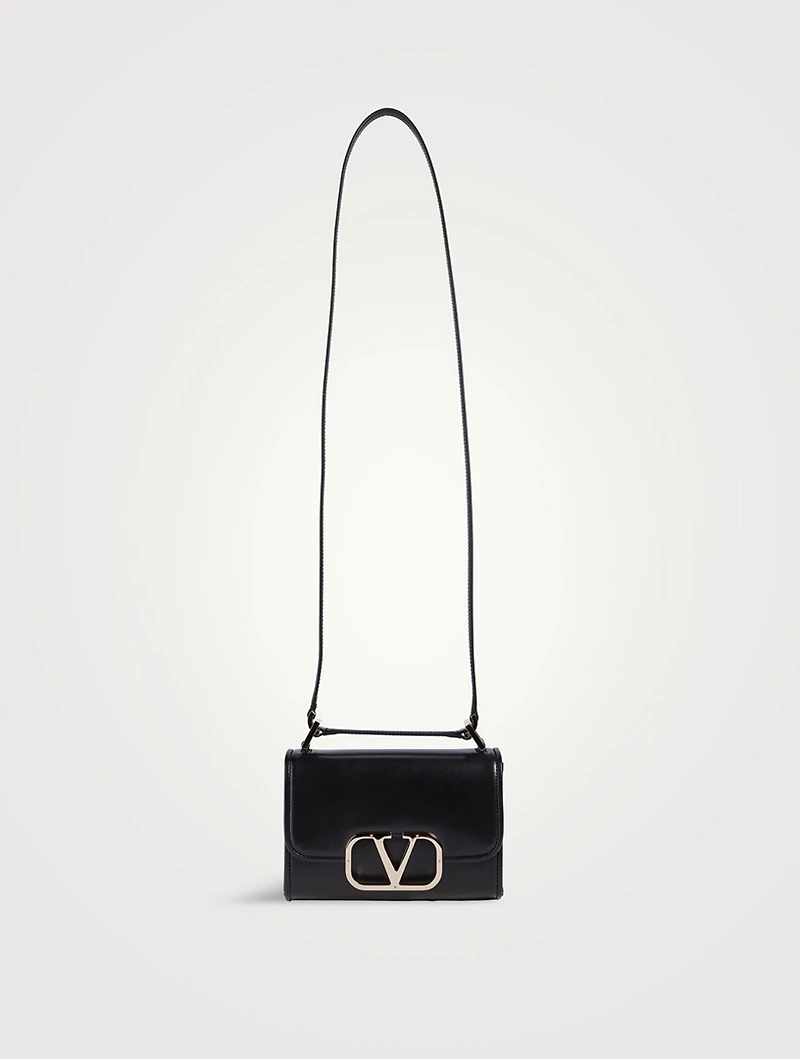 Small VLOGO Leather Crossbody Bag