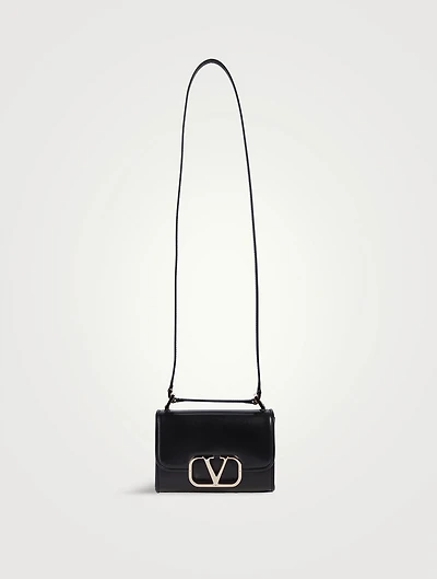 Small VLOGO Leather Crossbody Bag